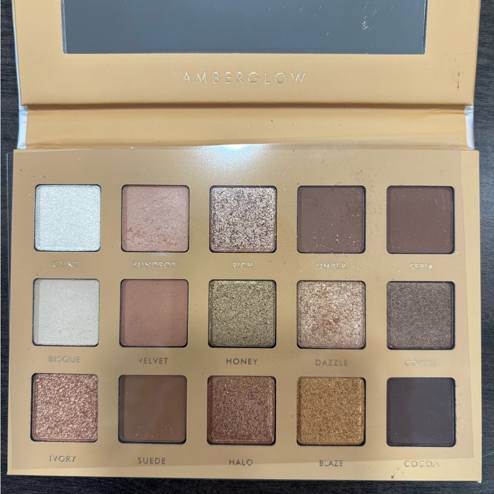 Amber Glow Eyeshadow Palette - Warm Tones by Alter Ego NWT $18